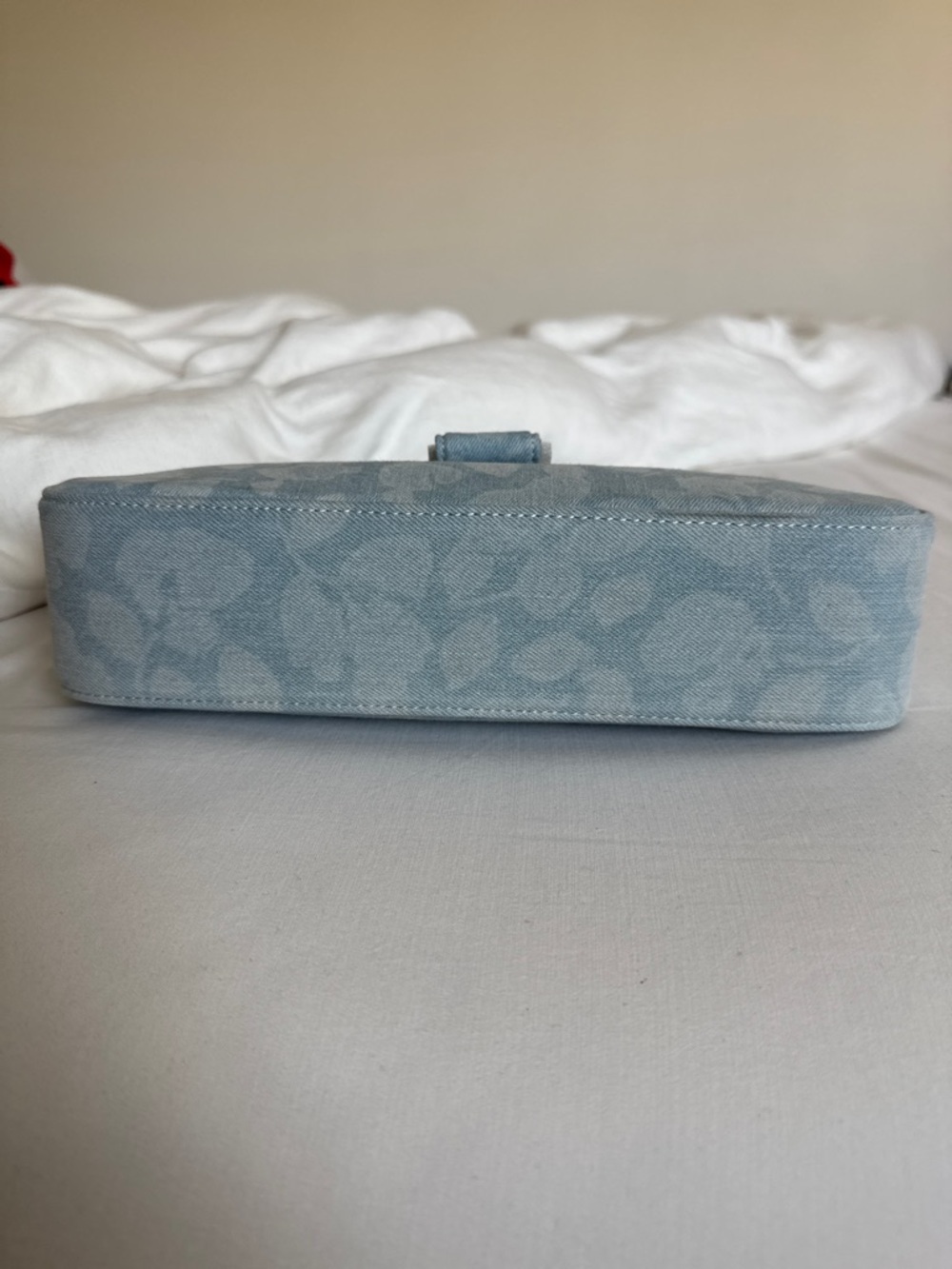 Kate Spade Nouveau Floral Denim Small Shoulder Bag NWT Retail $348 - Picture 7 of 17